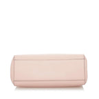 Gucci Bamboo Nymphaea Leather Satchel (SHG-32096)