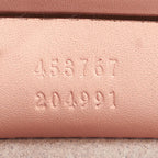 Gucci Bamboo Nymphaea Leather Satchel (SHG-32096)