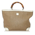 Gucci Bamboo Raffia Handbag (SHG-33155)