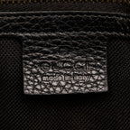 Gucci Bamboo Shopper Leather Handbag (SHG-29041)