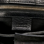 Gucci Bamboo Shopper Leather Handbag (SHG-29375)