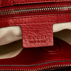 Gucci Bamboo Shopper Leather Handbag (SHG-35473)