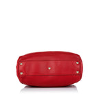 Gucci Bamboo Shopper Leather Satchel (SHG-28521)