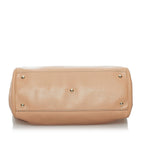 Gucci Bamboo Shopper Leather Satchel (SHG-30256)