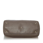 Gucci Bamboo Shopper Leather Satchel (SHG-30317)