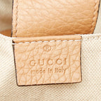 Gucci Bamboo Shopper Leather Satchel (SHG-31060)