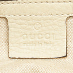 Gucci Bamboo Shopper Leather Satchel (SHG-32152)