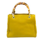 Gucci Bamboo Shopper Leather Satchel (SHG-33557)