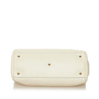 Gucci Bamboo Shopper Leather Satchel (SHG-34372)