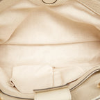 Gucci Bamboo Shopper Leather Satchel (SHG-34372)