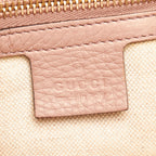 Gucci Bamboo Shopper Leather Satchel (SHG-34682)