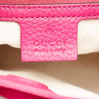 Gucci Bamboo Shopper Leather Satchel (SHG-35955)