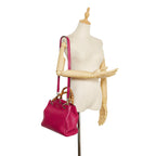 Gucci Bamboo Shopper Leather Satchel (SHG-35955)