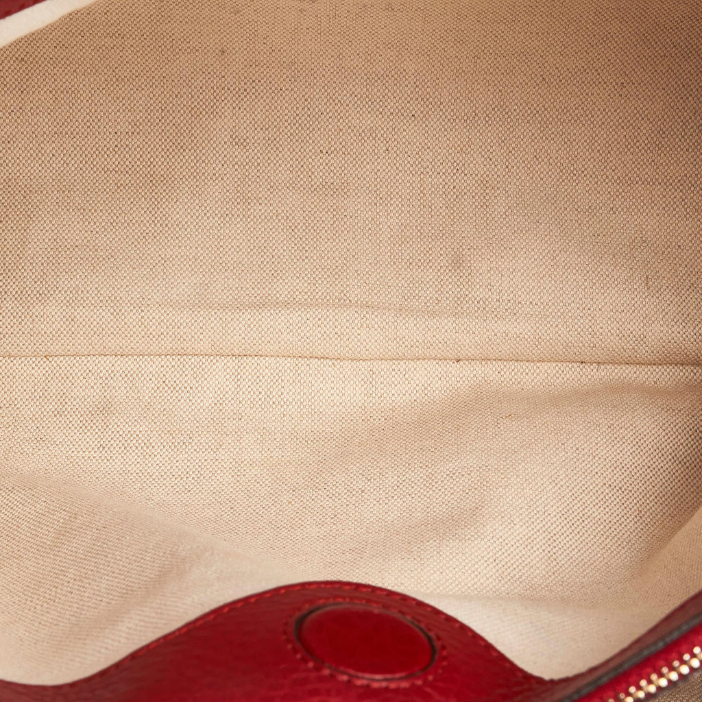 Gucci Bamboo Shopper Leather Satchel (SHG-37606)