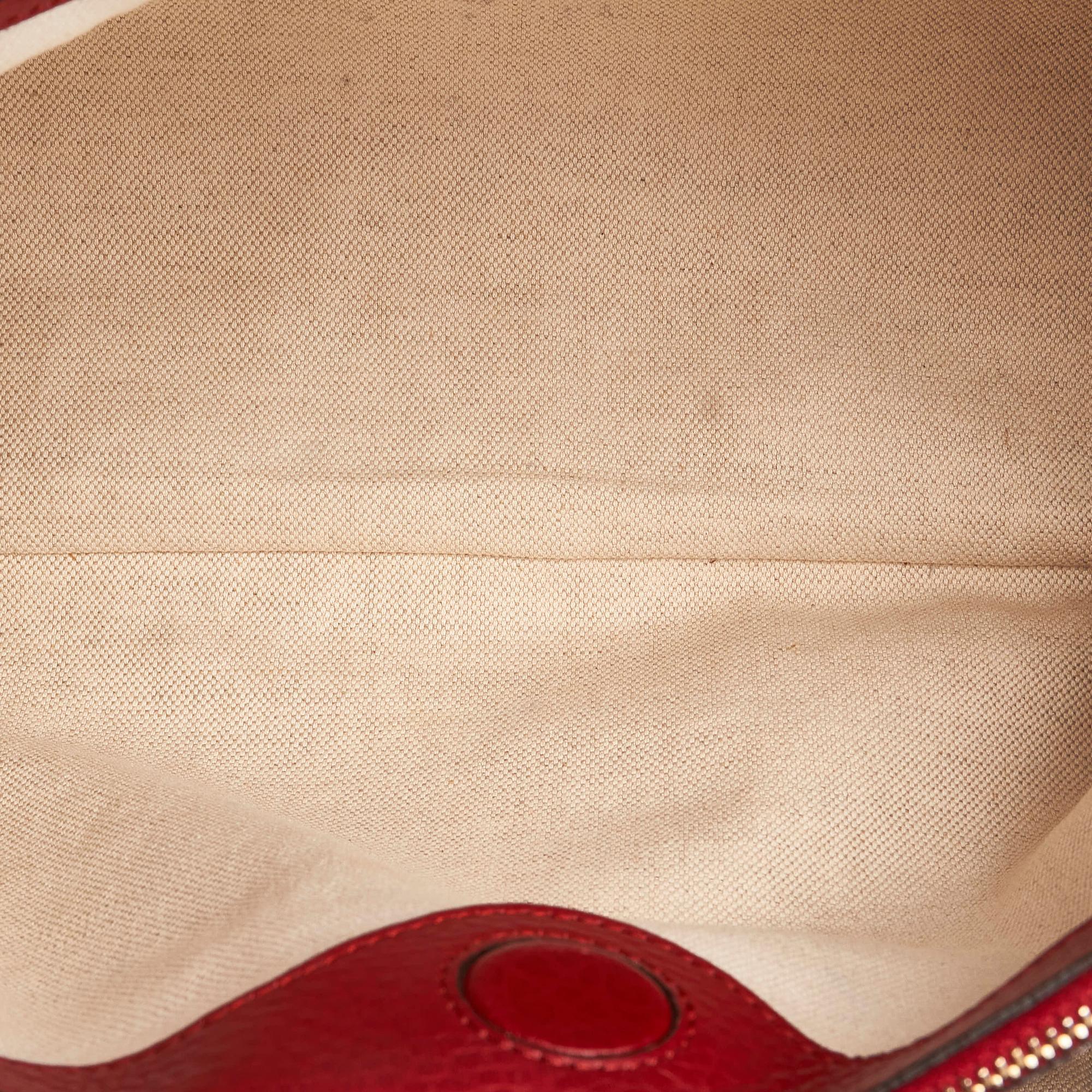 Gucci Bamboo Shopper Leather Satchel (SHG-37606)