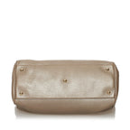 Gucci Bamboo Shopper Leather Satchel (SHG-37608)
