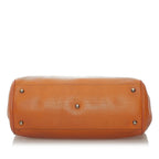Gucci Bamboo Shopper Leather Satchel (SHG-37617)