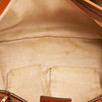 Gucci Bamboo Shopper Leather Satchel (SHG-37617)
