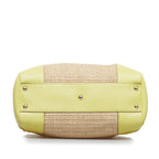 Gucci Bamboo Shopper Raffia Satchel (SHG-O4uoe2)