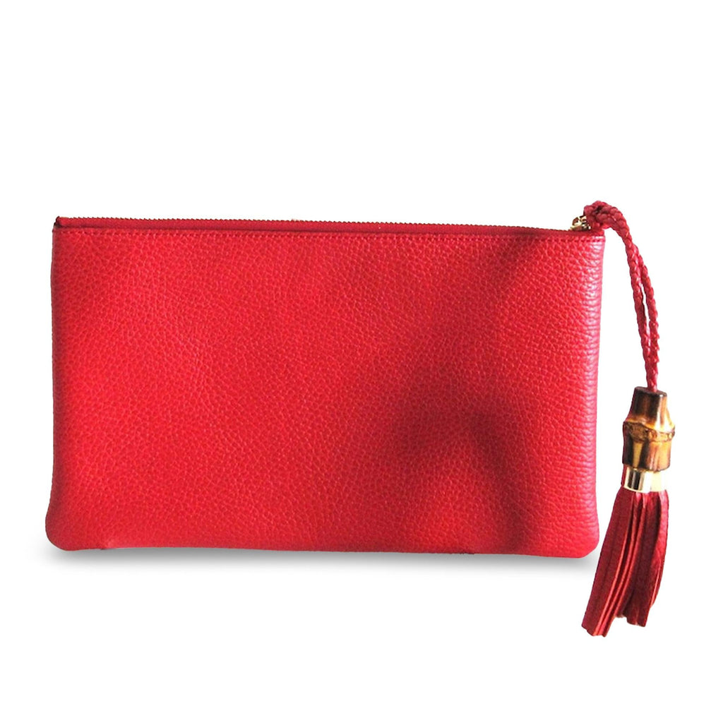 Gucci Bamboo Tassel Clutch Bag (SHG-YpZrov)