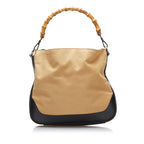 Gucci Bamboo Web Satchel (SHG-h6OTTp)