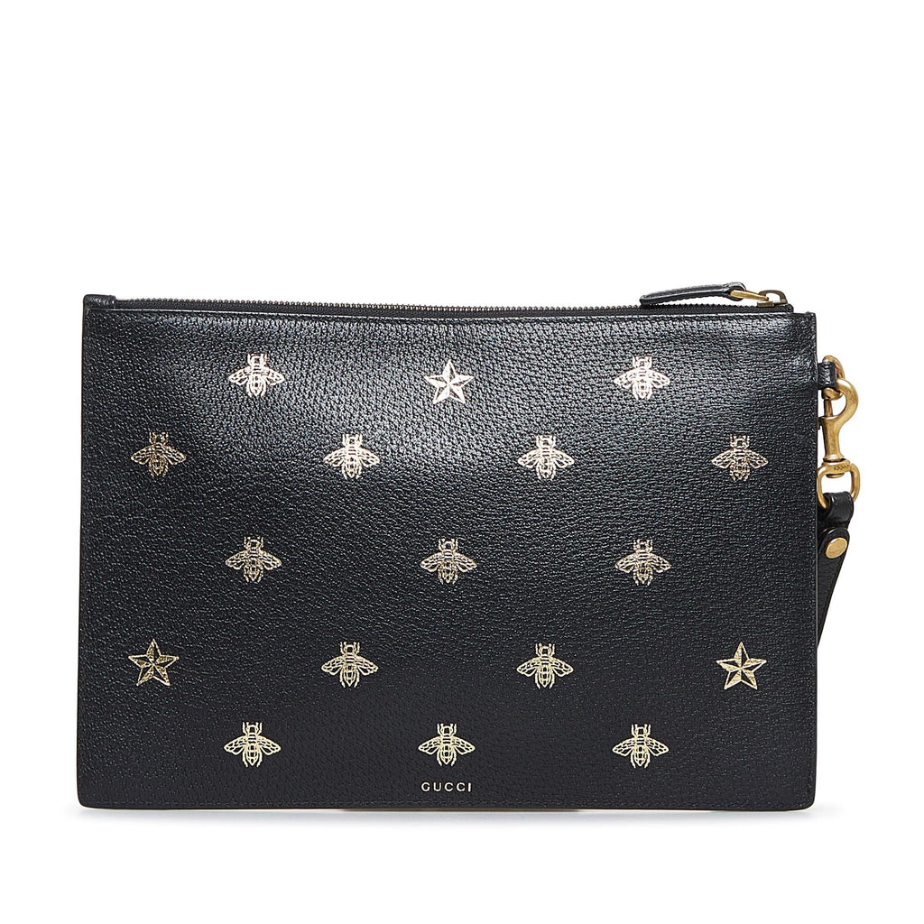 Gucci Bee Star Clutch (SHG-nCln2z)