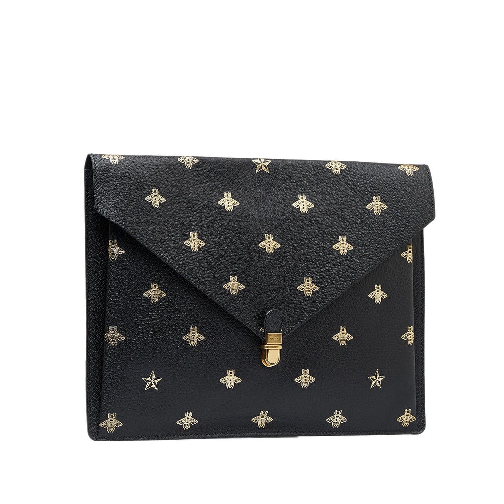 Gucci Bee Star Envelope Portfolio (SHG-QDLUYm)