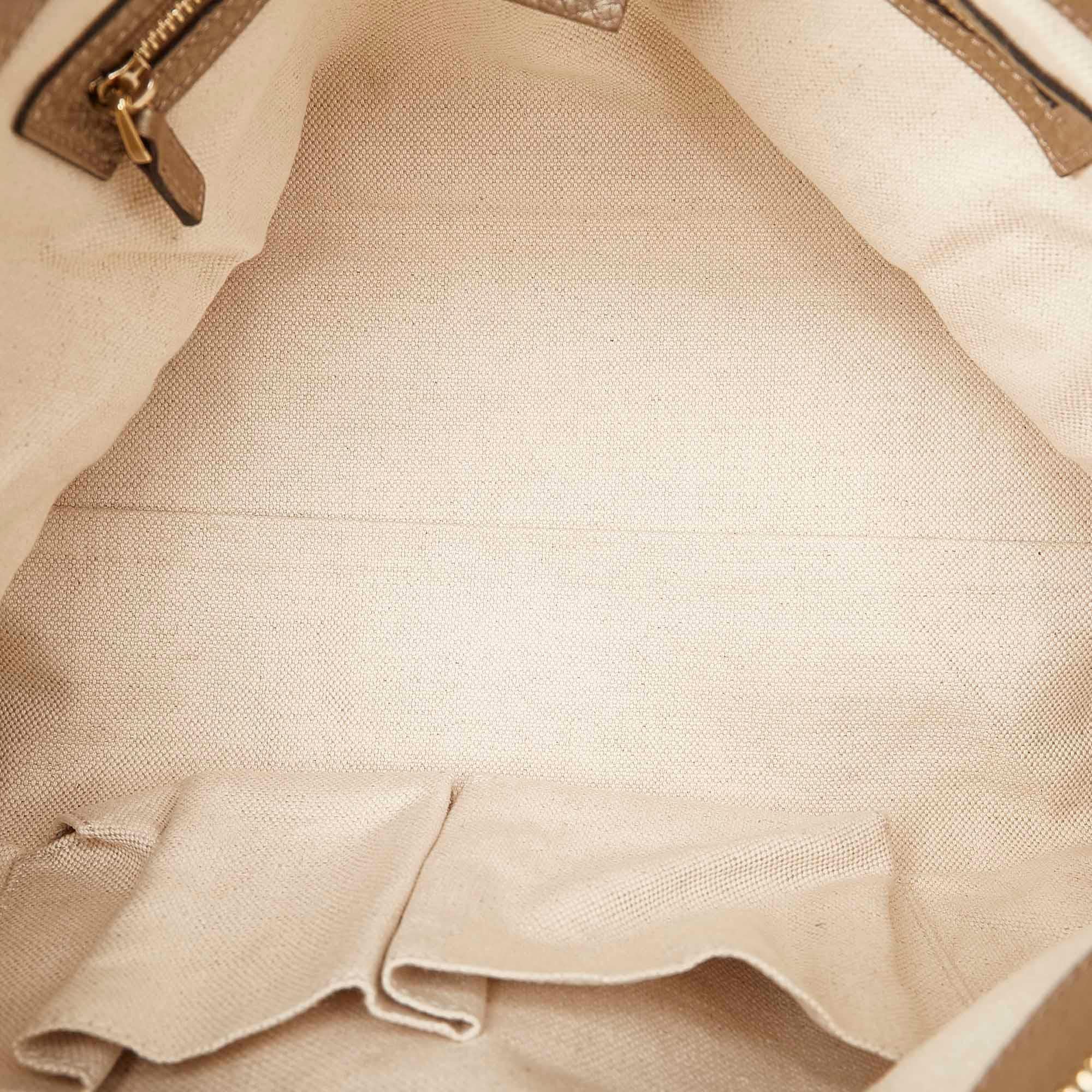 Gucci Bella Leather Satchel (SHG-20824)