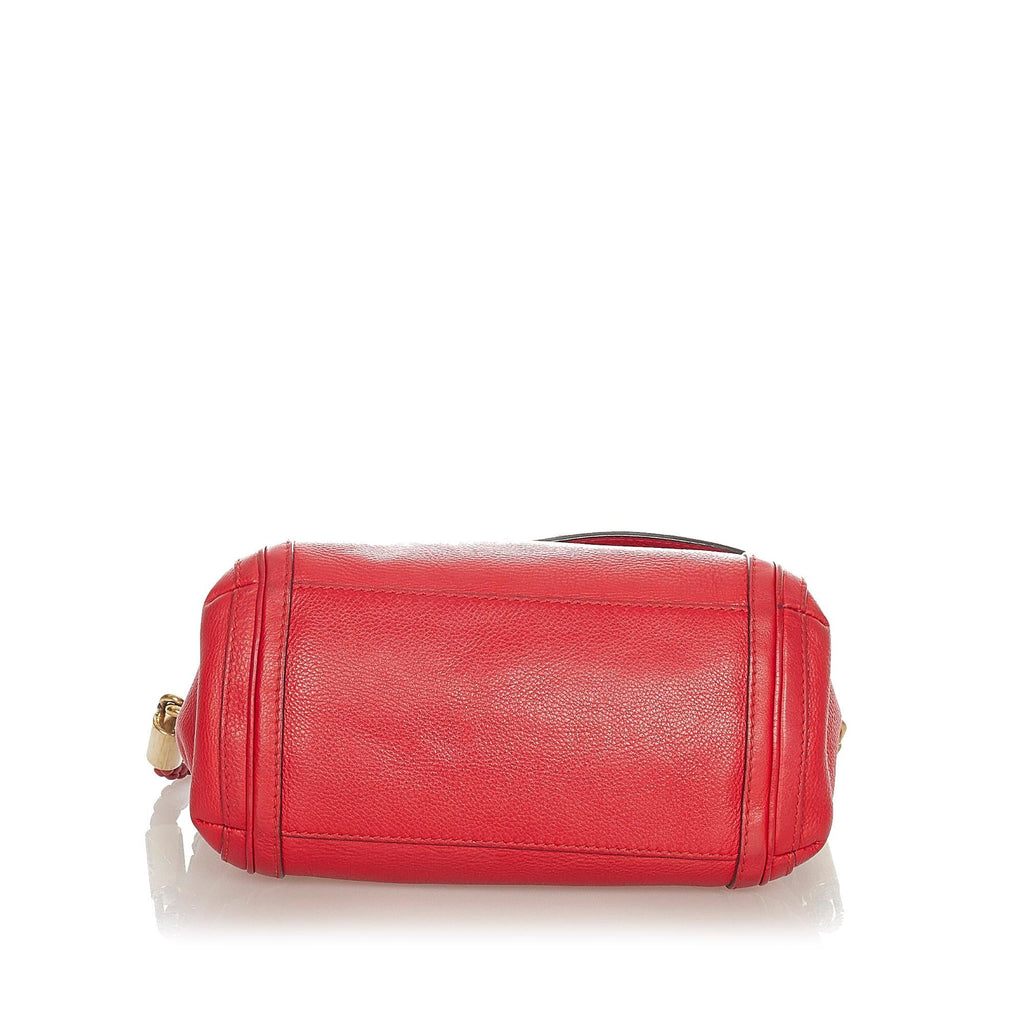Gucci Bella Leather Satchel (SHG-21423)