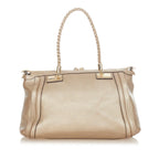 Gucci Bella Leather Satchel (SHG-32132)