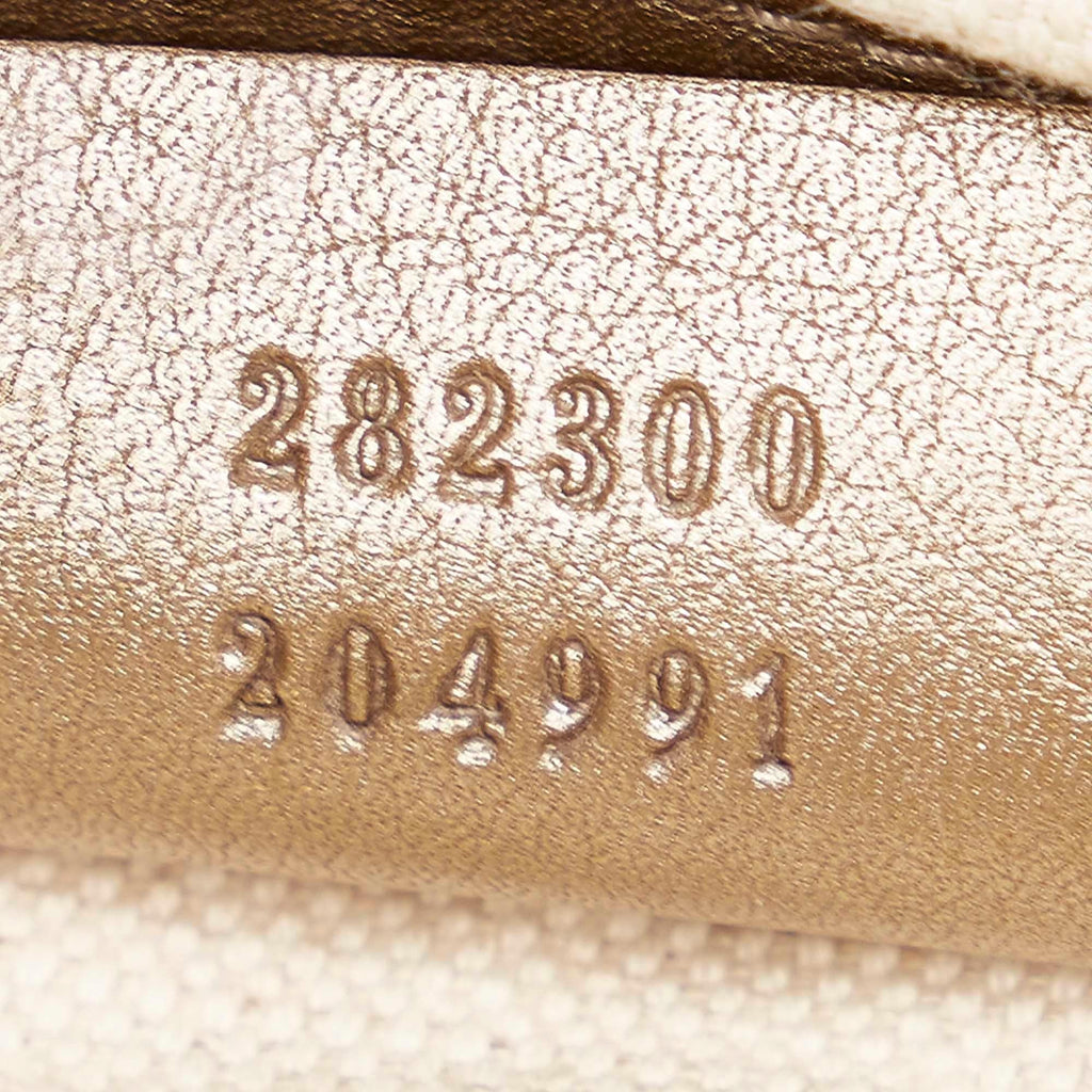 Gucci Bella Leather Satchel (SHG-32132)