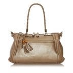 Gucci Bella Leather Satchel (SHG-34976)