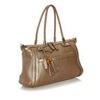 Gucci Bella Leather Satchel (SHG-34976)