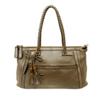 Gucci Bella Leather Satchel (SHG-35062)