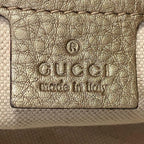 Gucci Bella Leather Satchel (SHG-35062)