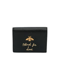 Gucci Blind For Love Animalier Bee Compact Wallet (SHG-29koT0)