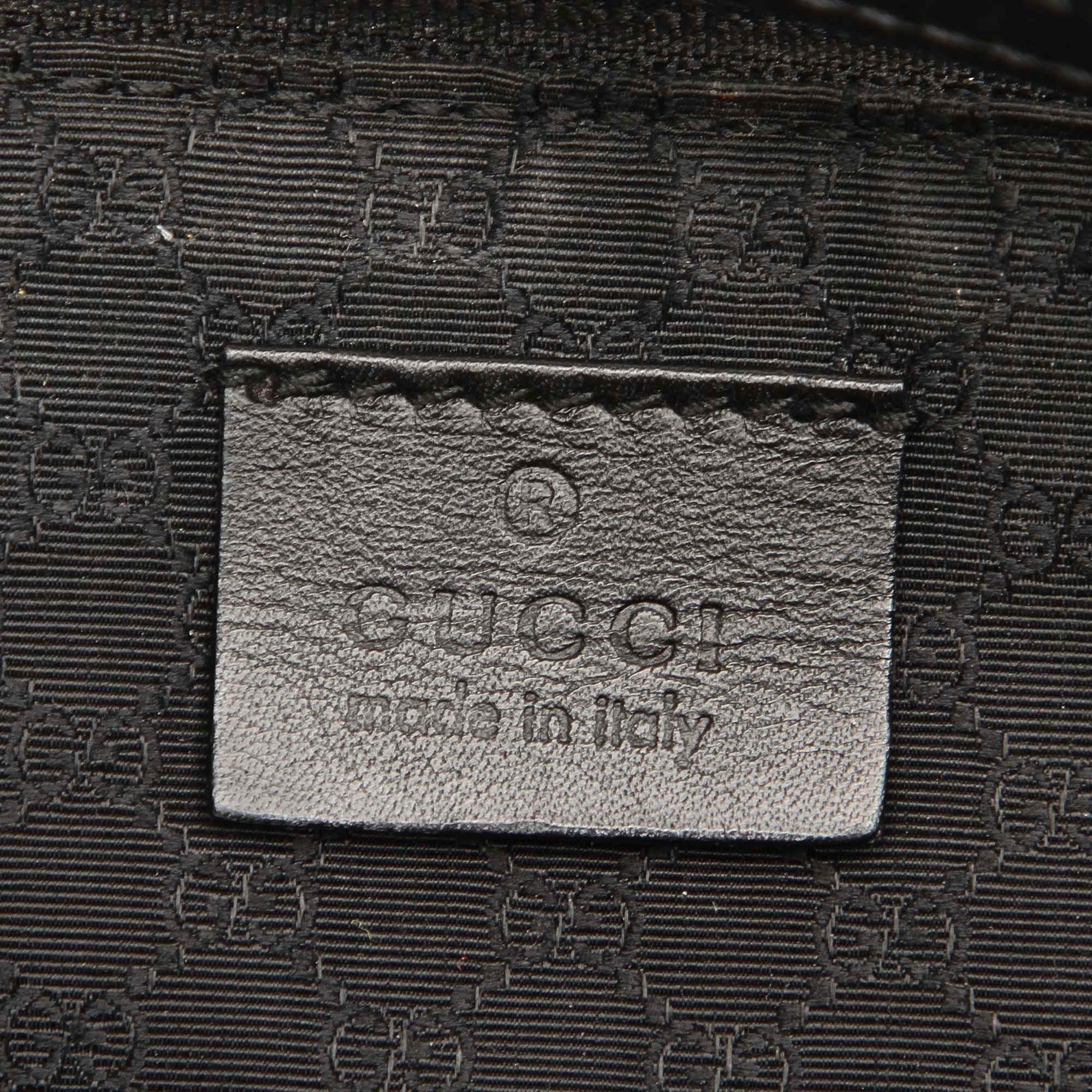 Gucci Boat Canvas Baguette (SHG-14104)