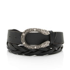 Gucci Braided Distressed Leather Dionysus Belt - Size 38 / 95