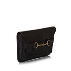 Gucci Bright Bit Leather Clutch Bag (SHG-32760)