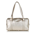 Gucci Britt Leather Boston Bag (SHG-34948)