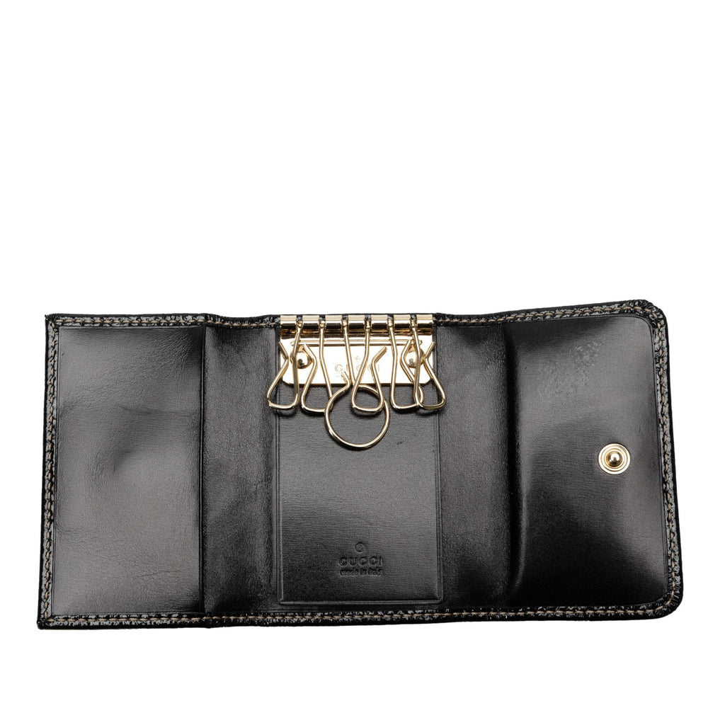 Gucci Britt Leather Key Holder