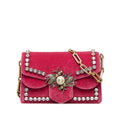 Gucci Broadway Velvet Crossbody Bag (SHG-rebUun)