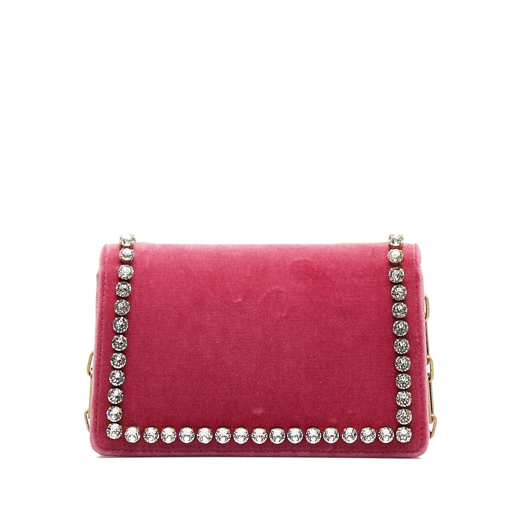 Gucci Broadway Velvet Crossbody Bag (SHG-VjDGrg)