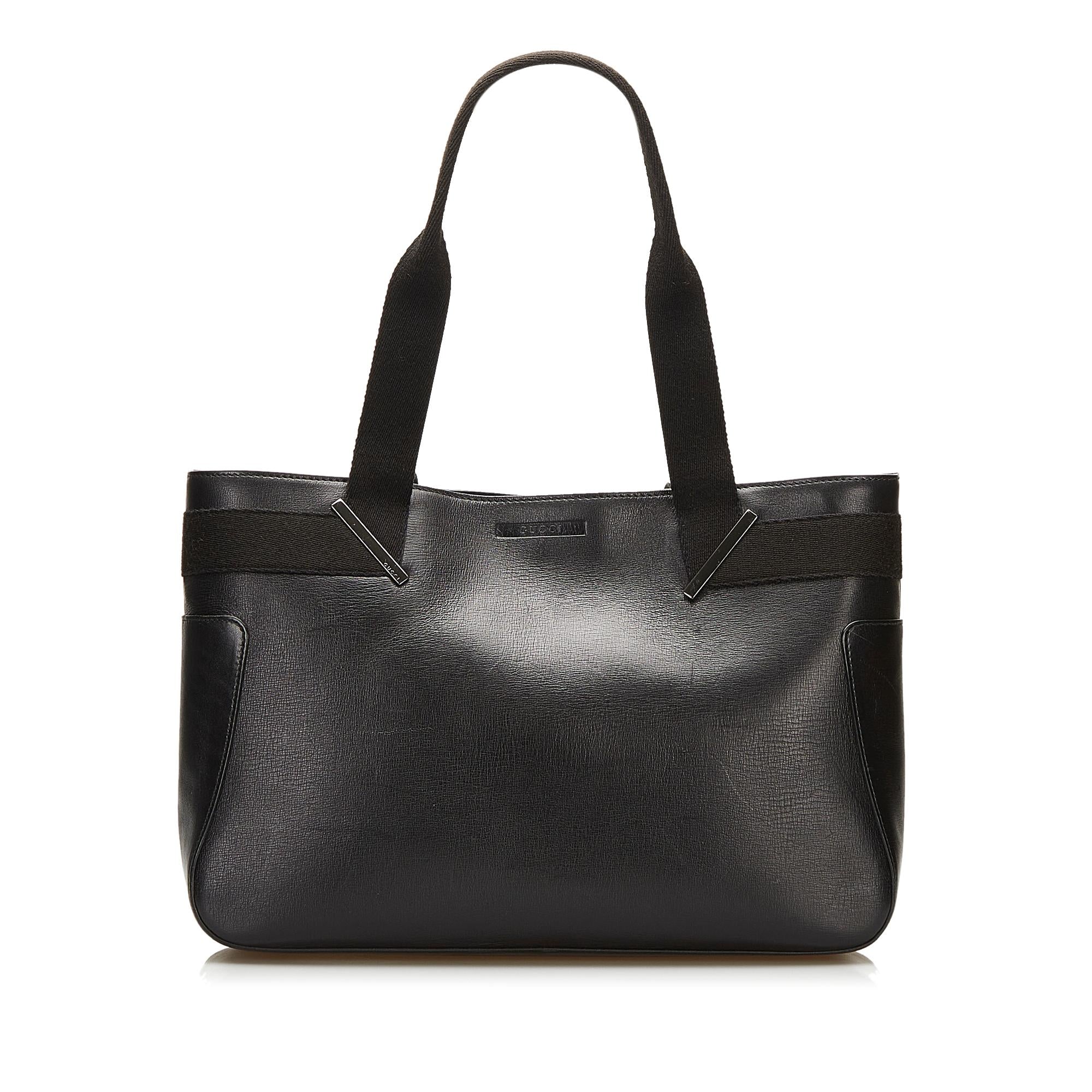Gucci Calf Leather Tote (SHG-35952)