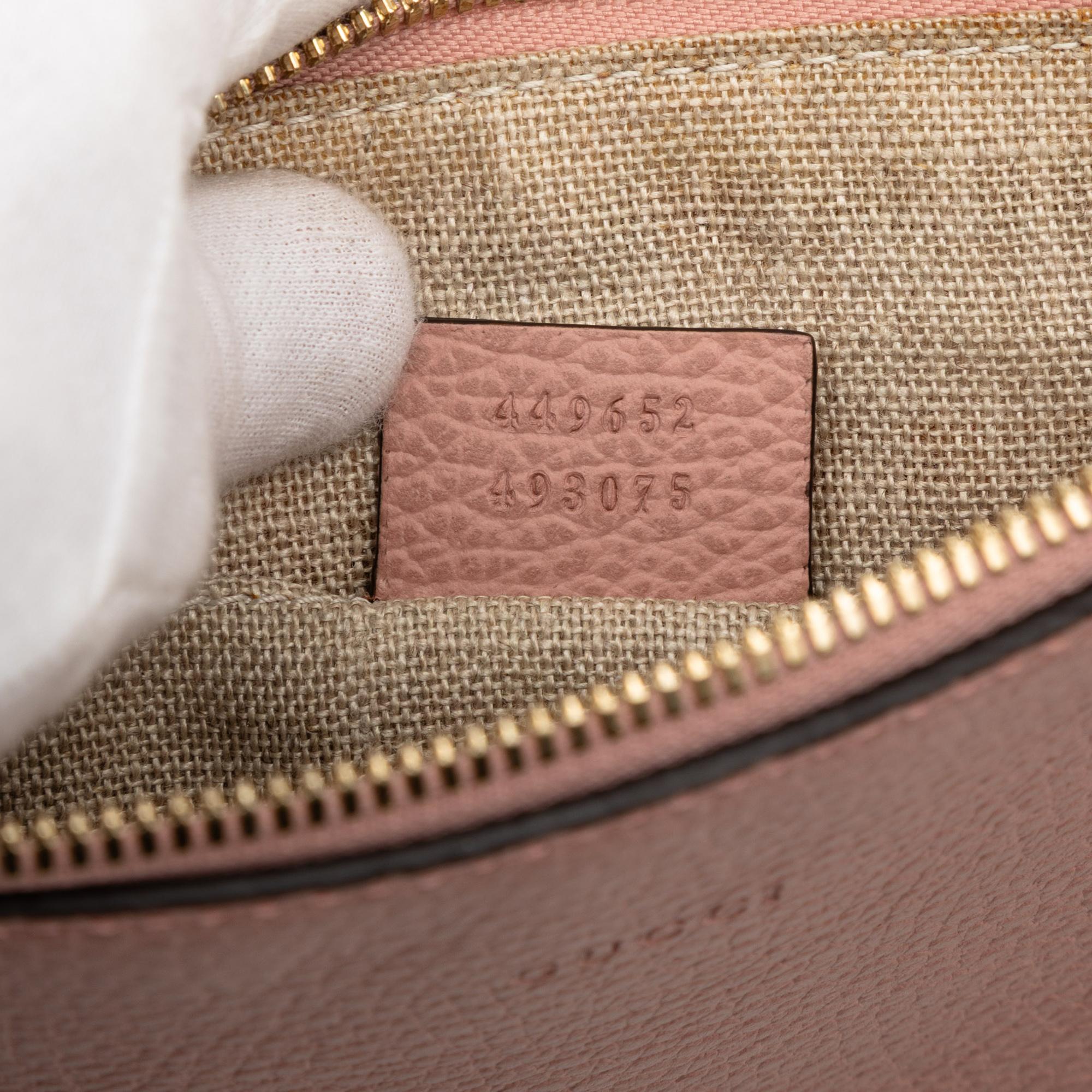 Gucci Calfskin Bamboo Clutch