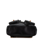 Gucci Calfskin Bamboo Drawstring Backpack