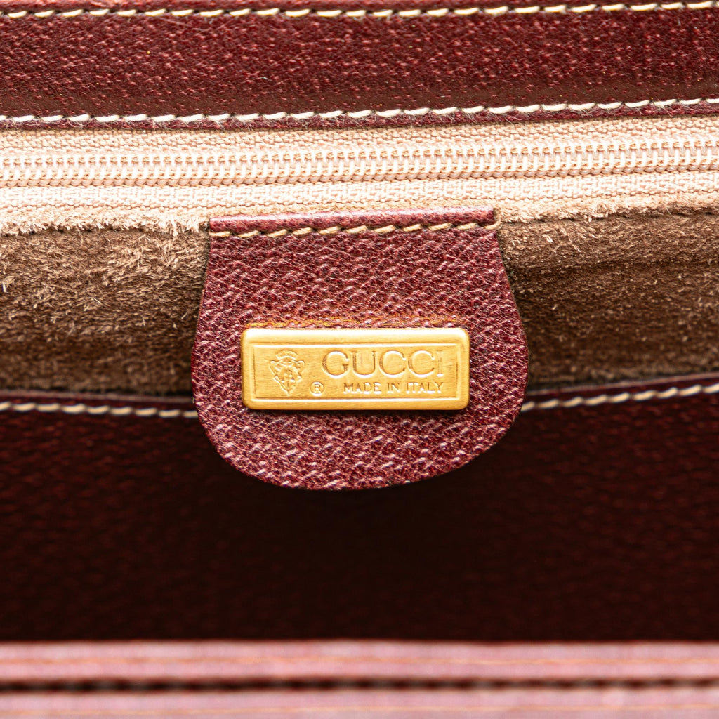 Gucci Calfskin Bamboo Handbag (SHG-m3eCxo)