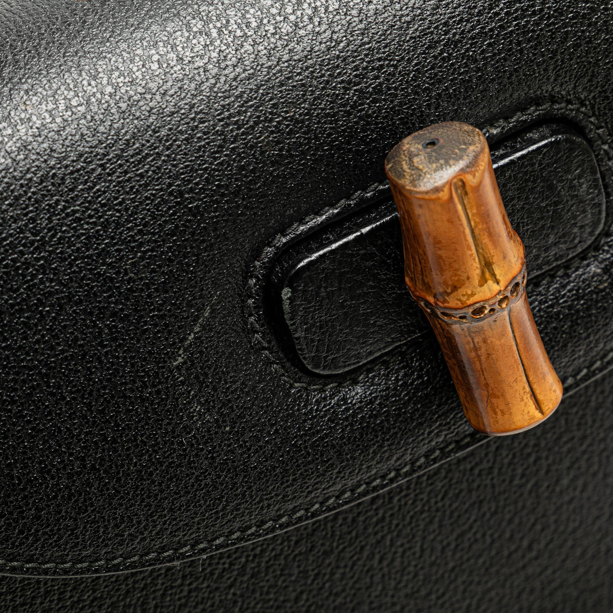 Gucci Calfskin Bamboo Night