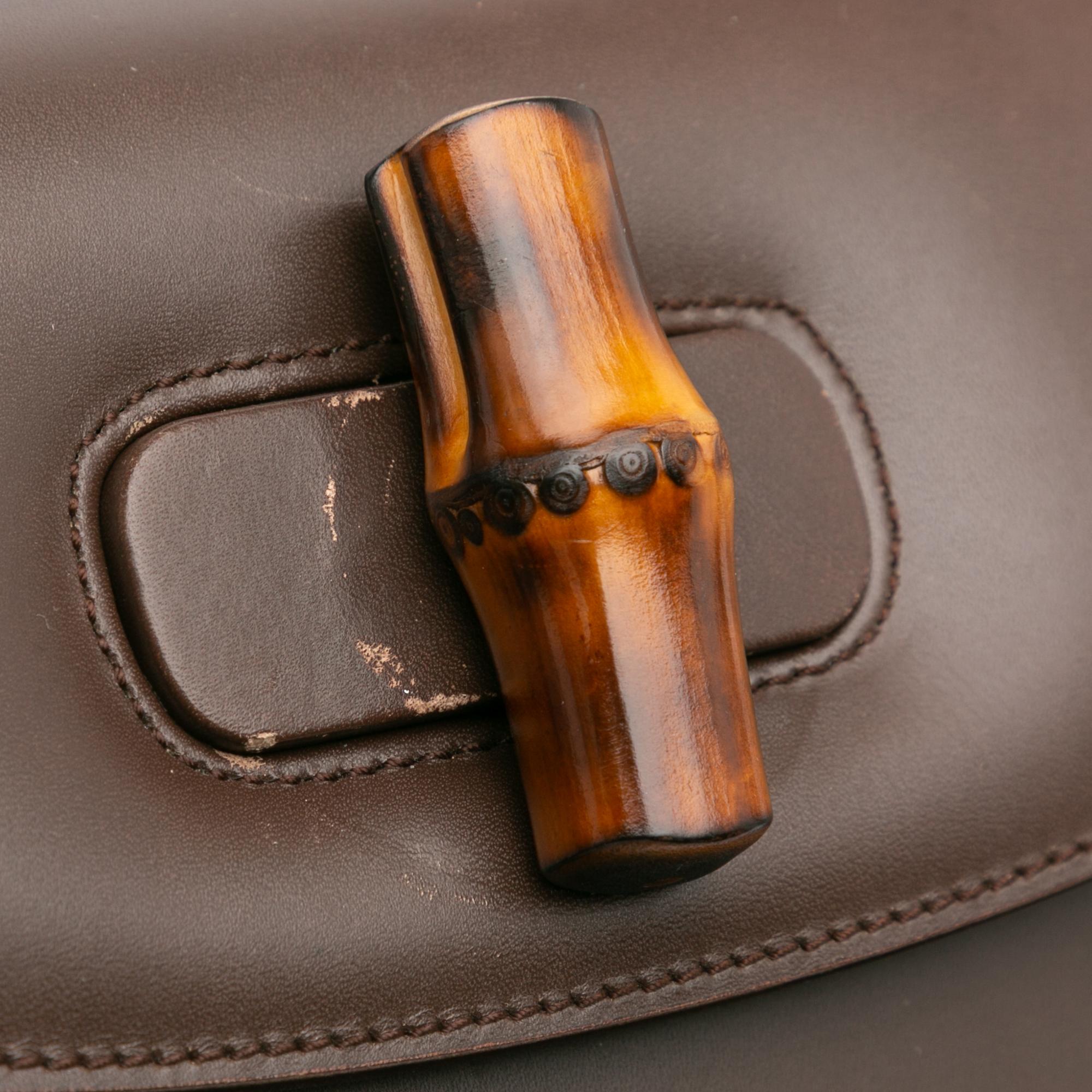 Gucci Calfskin Bamboo Night