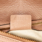 Gucci Calfskin Bamboo Shopper Boston Bag